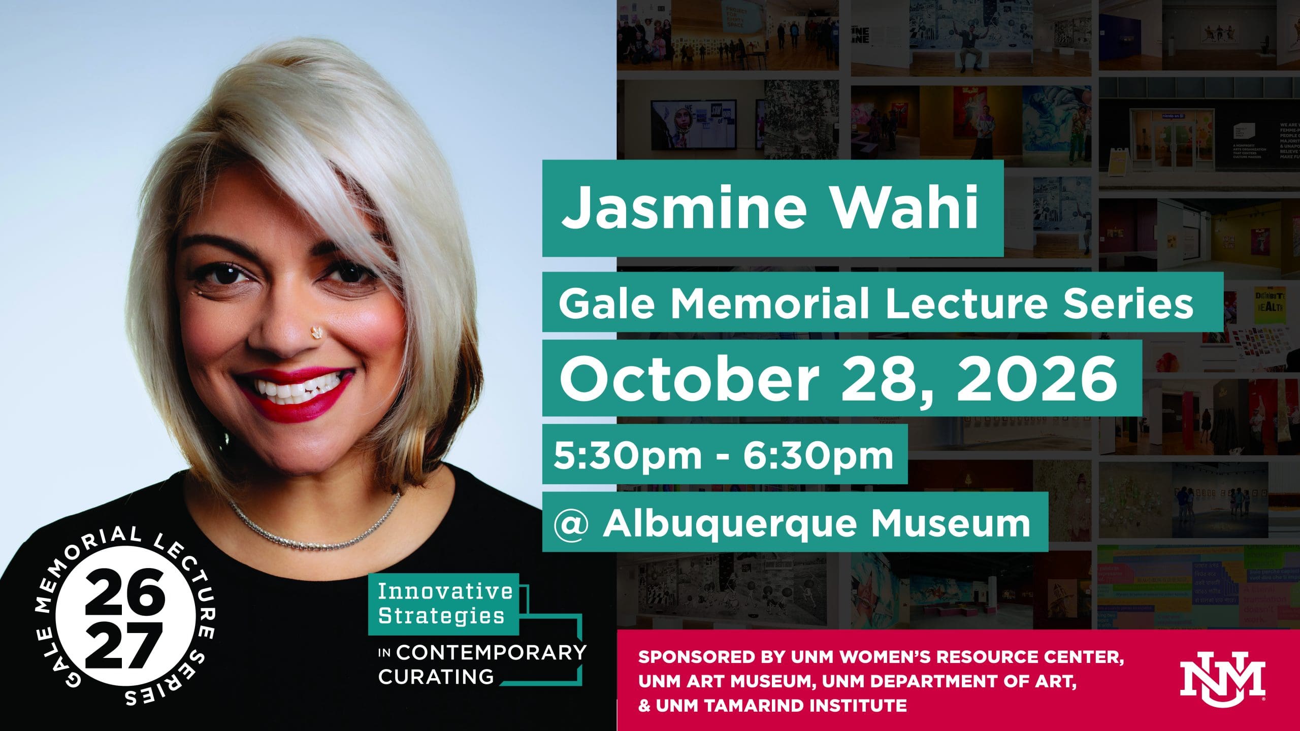 FY27_Gale_Memorial_Lecture_Series_Poster_Jasmine_Wahi-v3