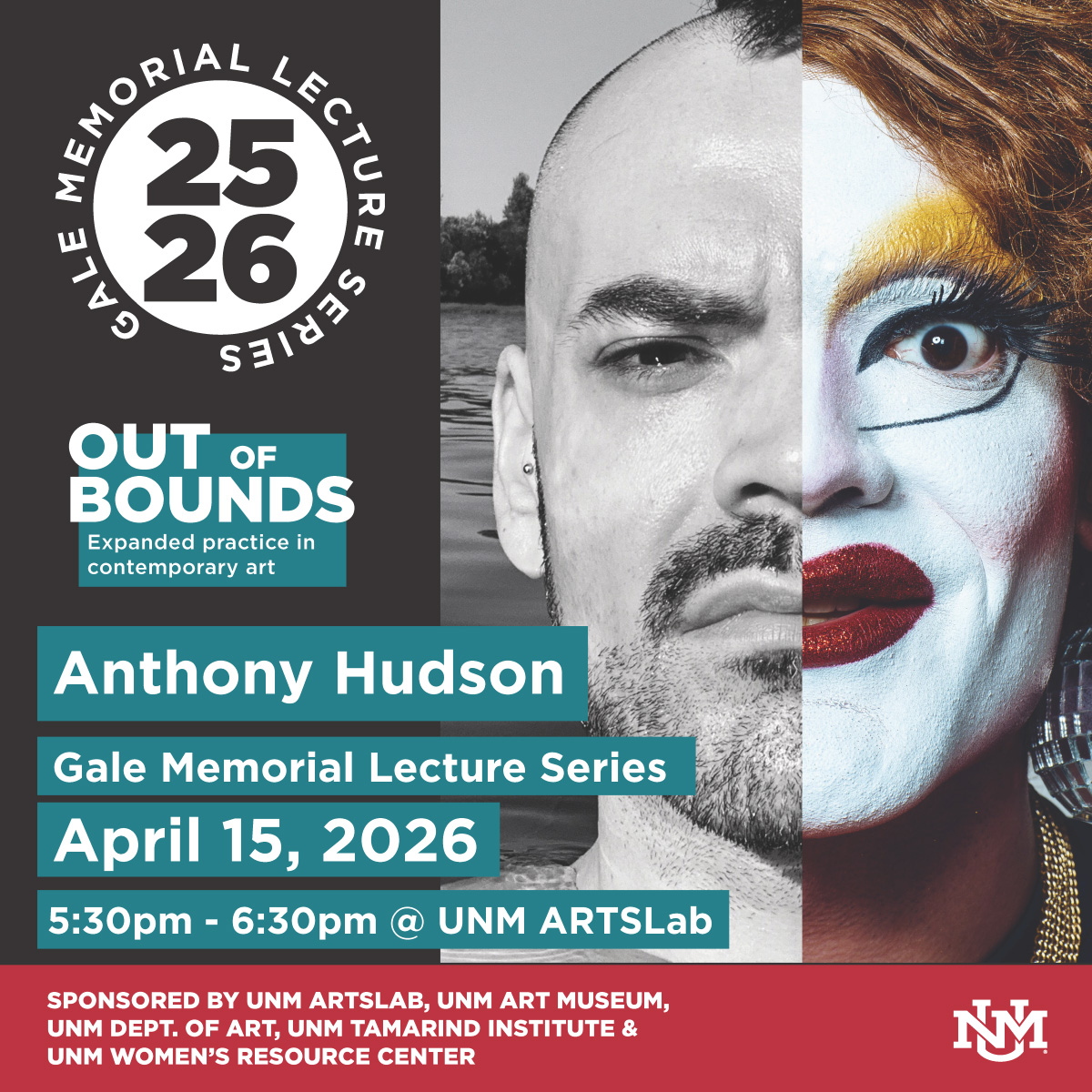 Anthony Hudson flyer