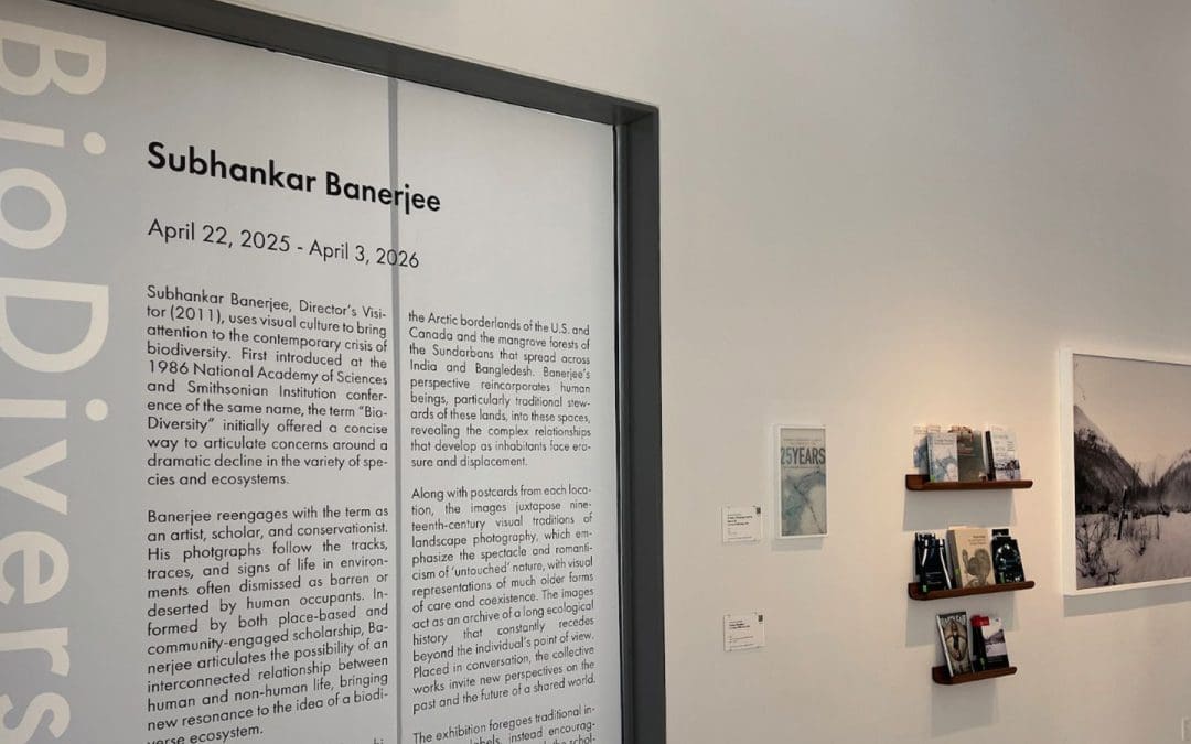 Subhankar Banerjee Leads in Environmental Arts & Humanities