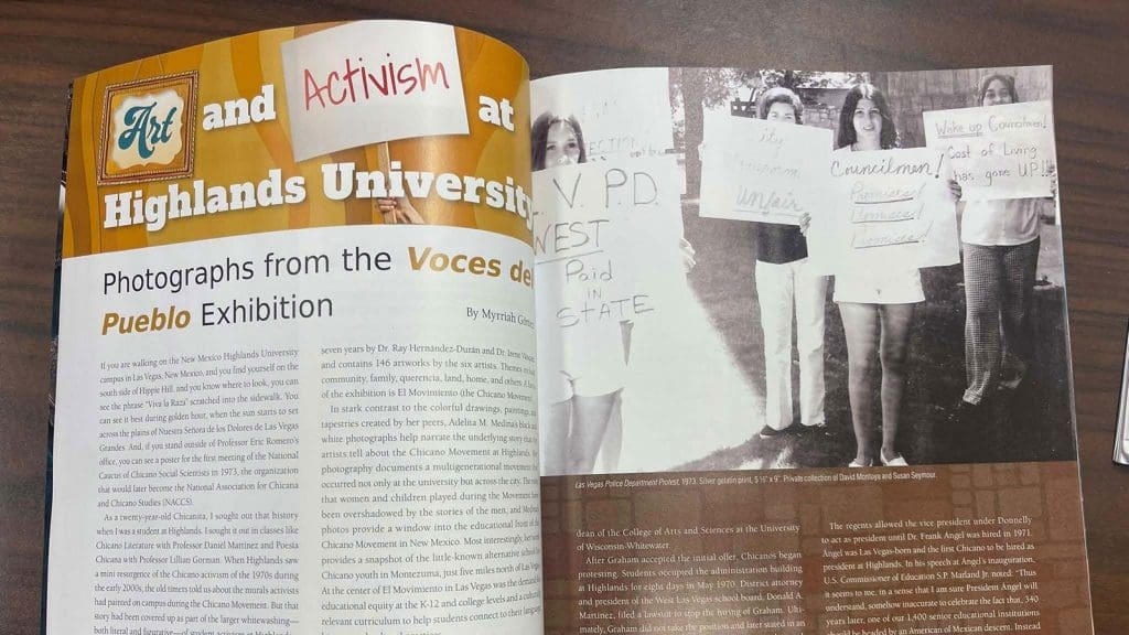 Voces del Pueblo Exhibition article