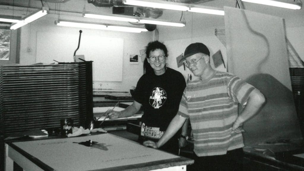 jaune quick to see smith in the tamarind workshop