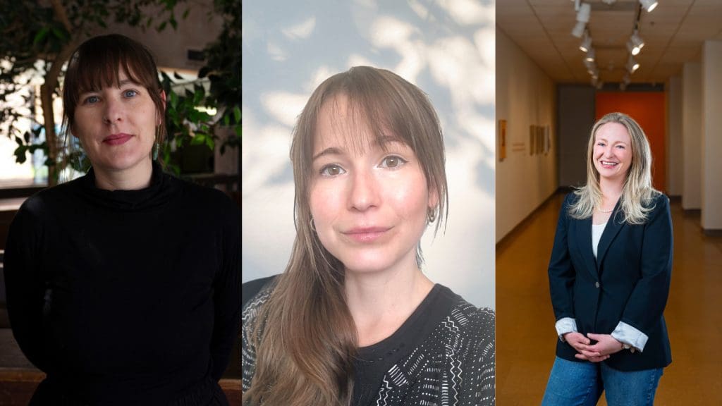 photos of the 3 phd candidates