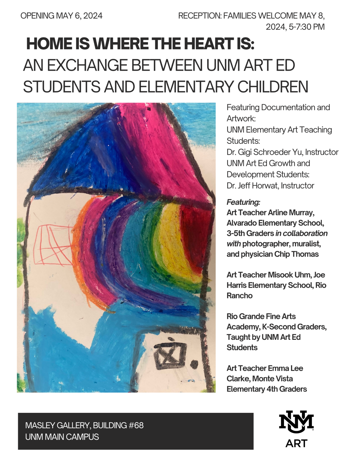 print 1 Home is Where the Heart Is An exchange between UNM Art Ed Students and Elementary Children