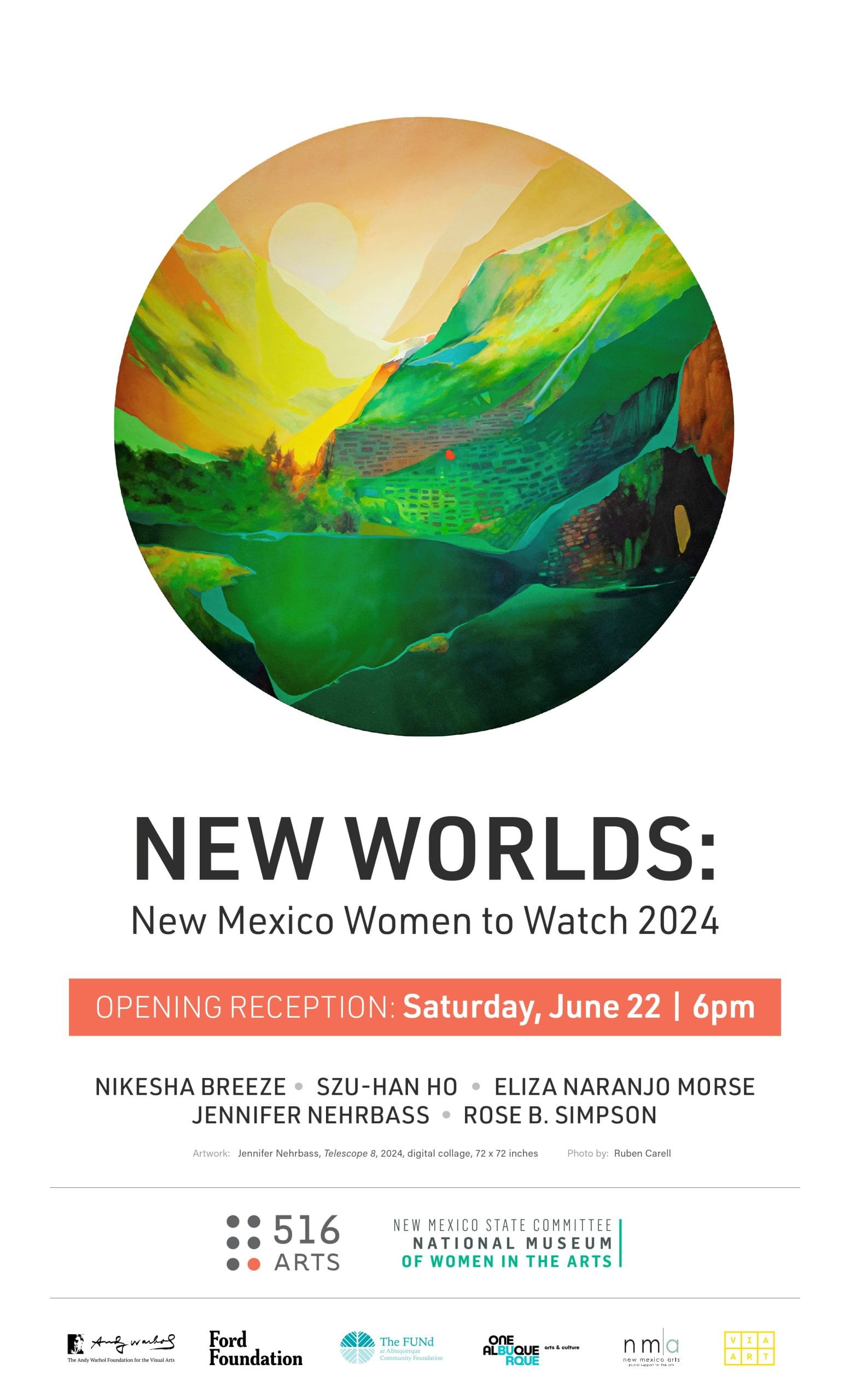 New Mexico Women In The Arts New Worlds: New Mexico Women to Watch 2024 | Department of Art - The